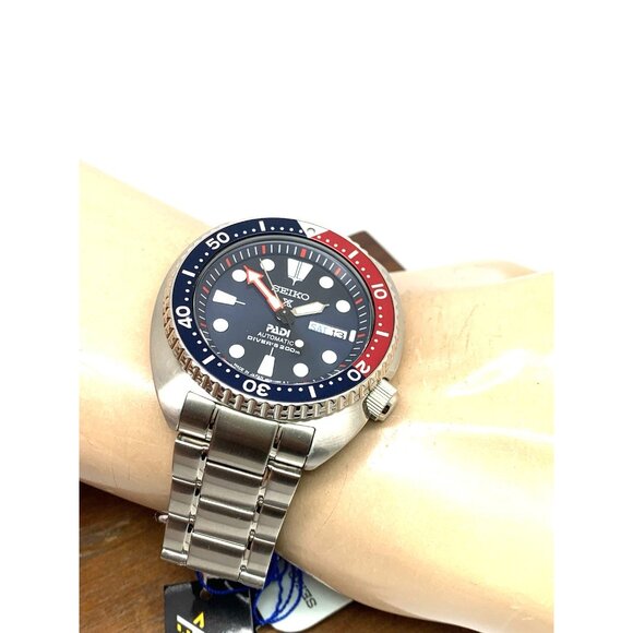 Seiko Men's Watch SRPE99 Automatic Prospex Padi Blue Dial Steel Special Edition - Picture 6 of 15